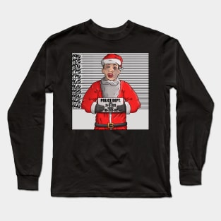 Christmas Escalation Police Santa Claus Meme Long Sleeve T-Shirt